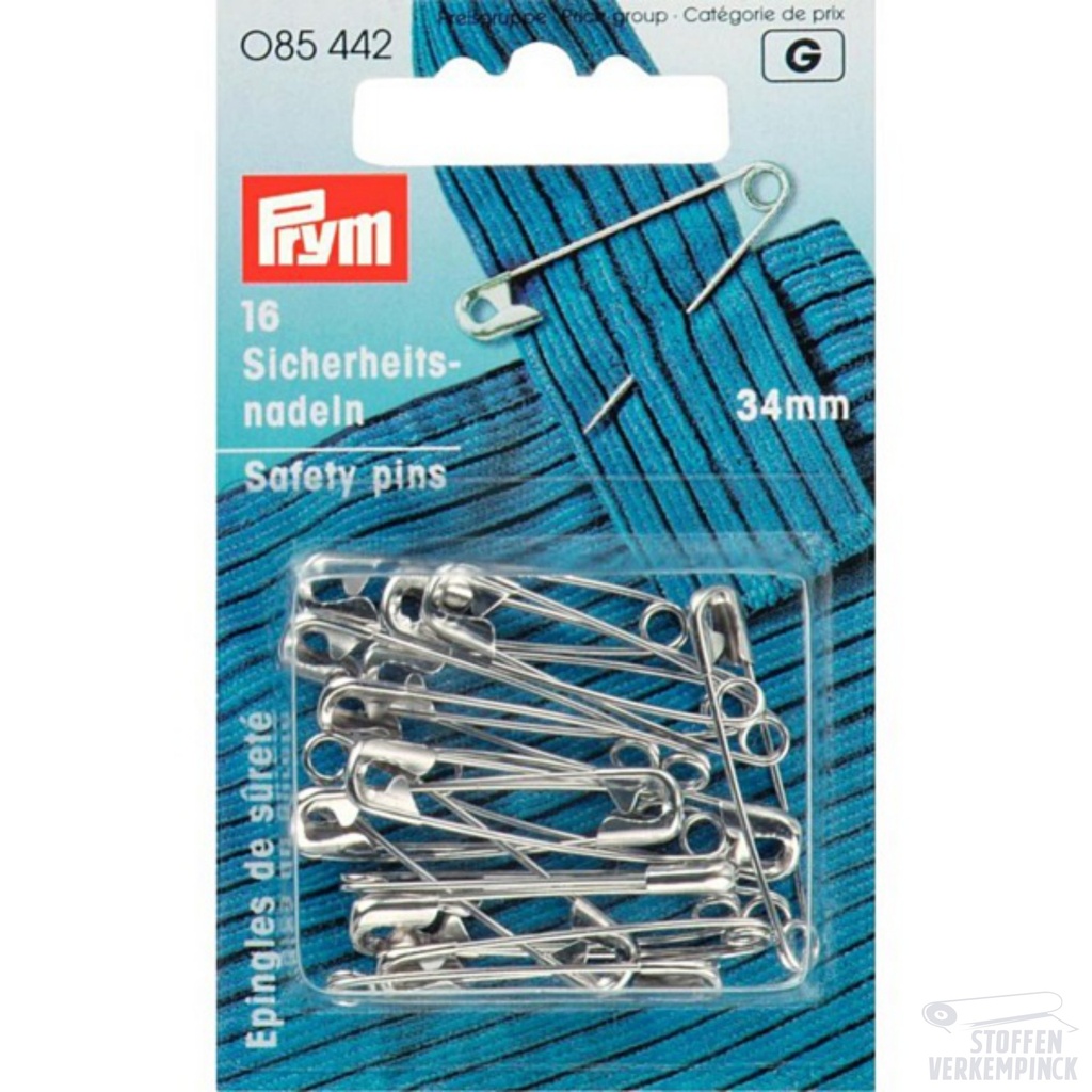 Prym Veiligheidsspelden 34mm