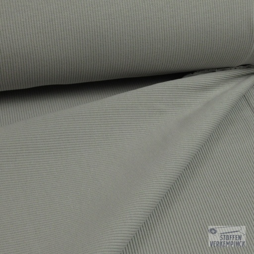 [096-0885-960] Rib Jersey Licht Grijs