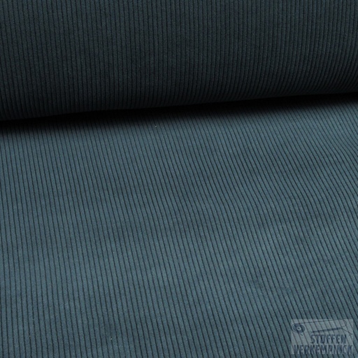 [SA-STARSKY-MARINE] Ribfluweel Meubileringsstof Uni Marine