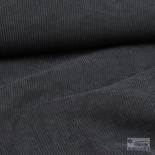 [SA-STARSKY-NOIR] Ribfluweel Uni Zwart