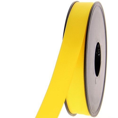 [400-A1000.15.922] Satijnlint double face 15mm geel