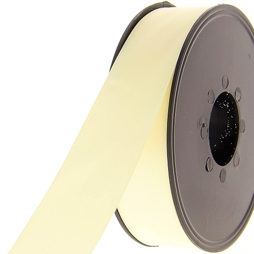 [400-A1000.25.956] Satijnlint double face 25mm creme