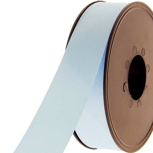 [400-A1000.25.904] Satijnlint double face 25mm lichtblauw