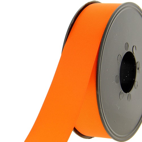 [400-A1000.25.961] Satijnlint double face 25mm oranje