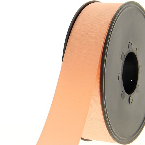 [400-A1000.25.985] Satijnlint double face 25mm zalm
