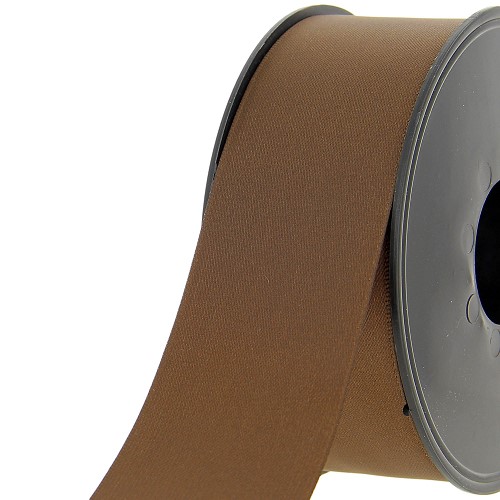 [400-A1000.38.917] Satijnlint double face 38mm donkerbruin