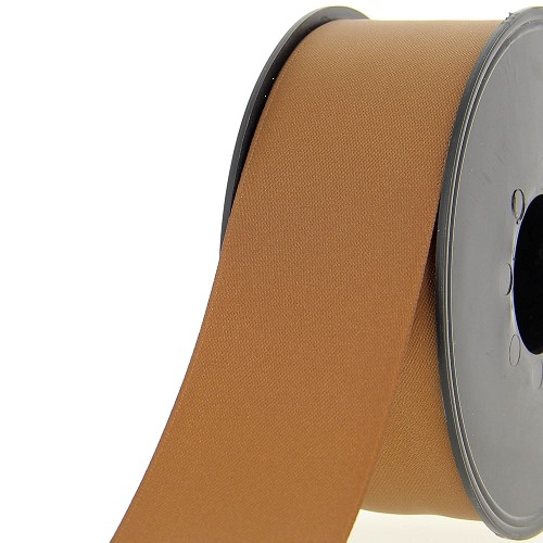 [400-A1000.38.988] Satijnlint double face 38mm licht bruin