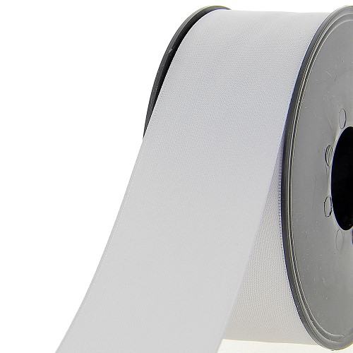 [400-A1000.38.927] Satijnlint double face 38mm lichtgrijs