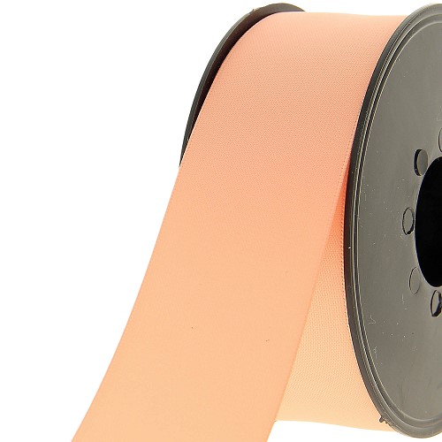 [400-A1000.38.985] Satijnlint double face 38mm zalm