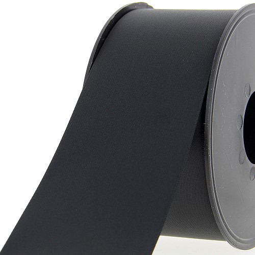[400-A1000.50.901] Satijnlint double face 50mm zwart