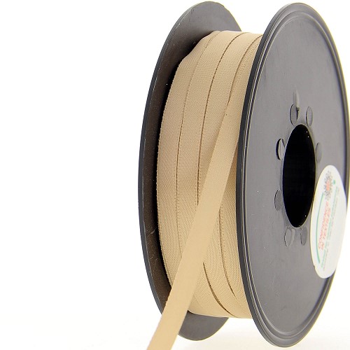 [400-A1000.06.963] Satijnlint double face 6mm beige