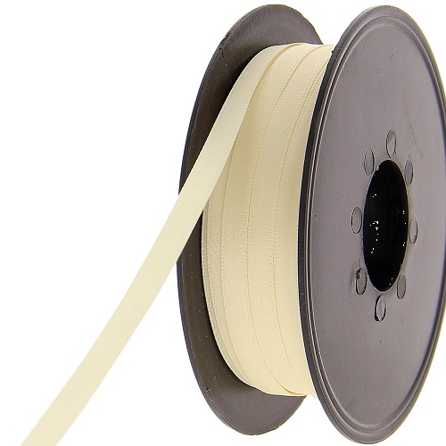 [400-A1000.06.956] Satijnlint double face 6mm creme