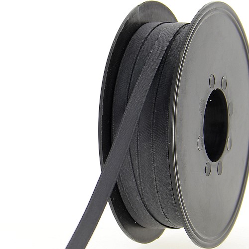 [400-A1000.06.968] Satijnlint double face 6mm donker grijs