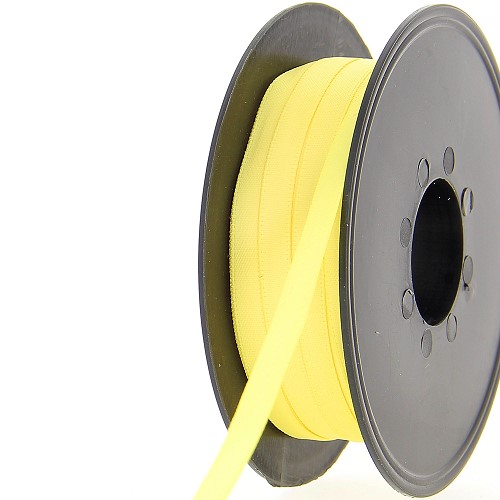 [400-A1000.06.909] Satijnlint double face 6mm lichtgeel