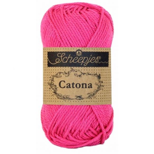 [DBF-1678-114] Scheepjes Catona 50 Gr -114- Shocking Pink