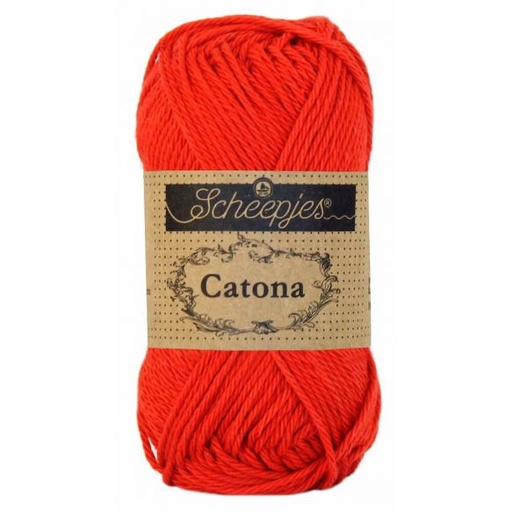[DBF-1678-115] Scheepjes Catona 50 Gr -115- Hot Red