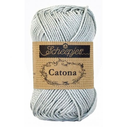[DBF-1678-172] Scheepjes Catona 50 Gr -172- Light Silver