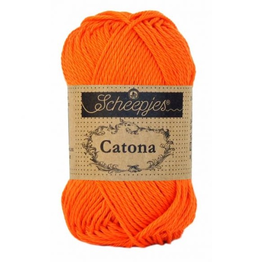 [DBF-1678-189] Scheepjes Catona 50 Gr -189- Royal Orange
