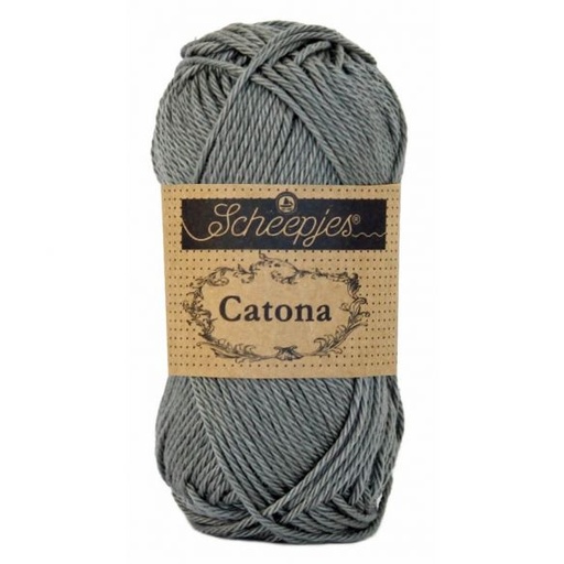 [DBF-1678-242] Scheepjes Catona 50 Gr -242- Metal Grey