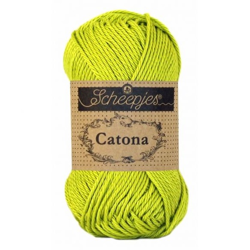 [DBF-1678-245] Scheepjes Catona 50 Gr -245- Green Yellow