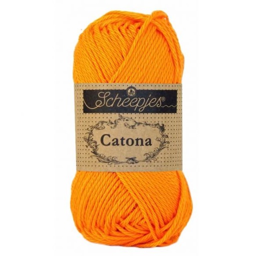 [DBF-1678-281] Scheepjes Catona 50 Gr -281- Tangerine