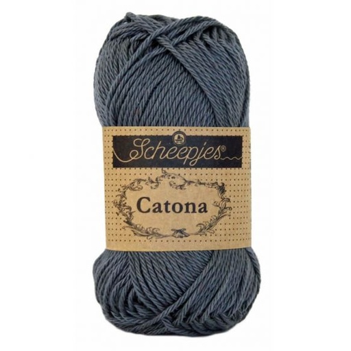 [DBF-1678-393] Scheepjes Catona 50 Gr -393- Charcoal