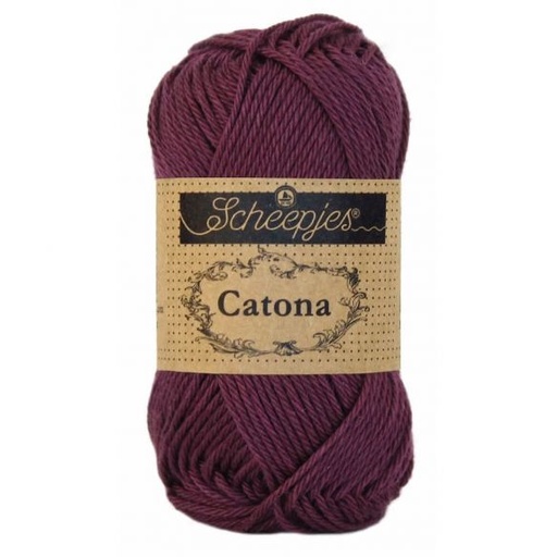[DBF-1678-394] Scheepjes Catona 50 Gr -394- Shadow Purple