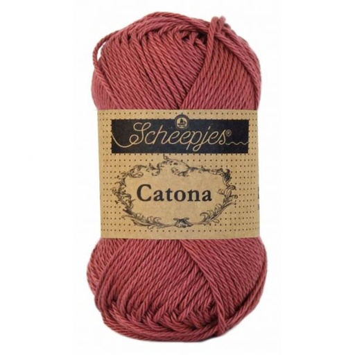 [DBF-1678-396] Scheepjes Catona 50 Gr -396- Rose Wine