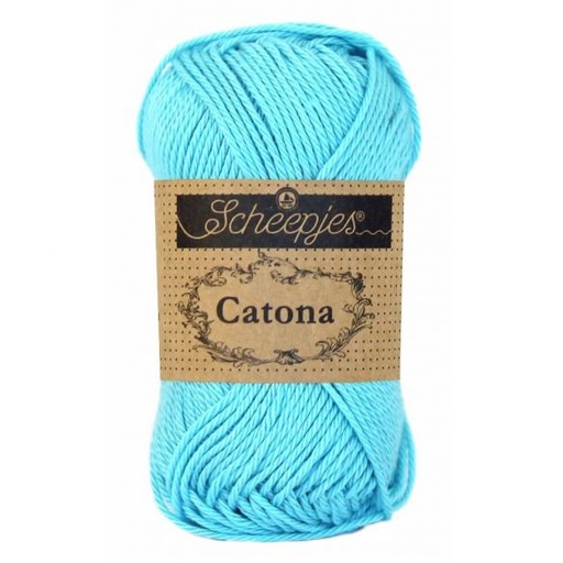 [DBF-1678-397] Scheepjes Catona 50 Gr -397- Cyan