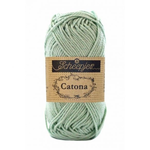 [DBF-1678-402] Scheepjes Catona 50 Gr -402- Silver Green
