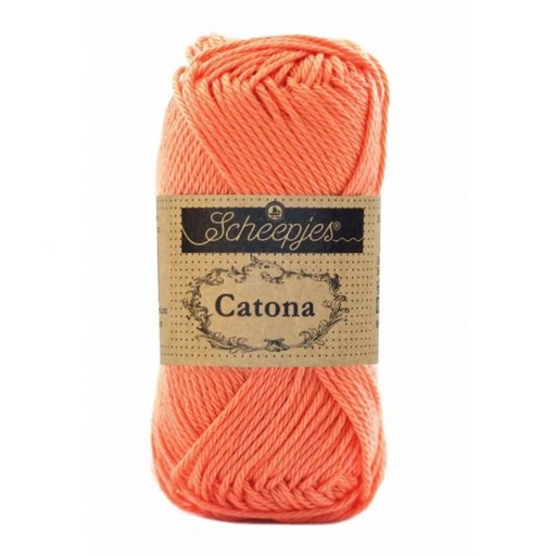 [DBF-1678-410] Scheepjes Catona 50 Gr -410- Rich Coral