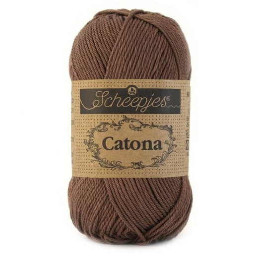 [DBF-1678-507] Scheepjes Catona 50 Gr -507- Chocolate