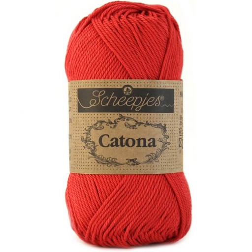 [DBF-1678-516] Scheepjes Catona 50 Gr -516- Candy Apple
