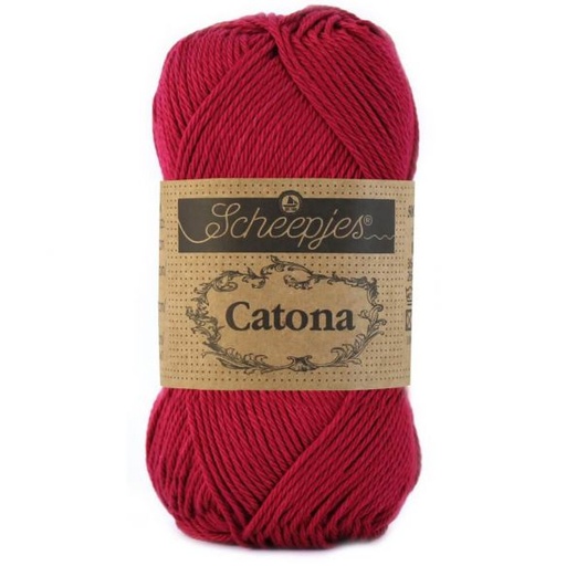 [DBF-1678-517] Scheepjes Catona 50 Gr -517- Ruby