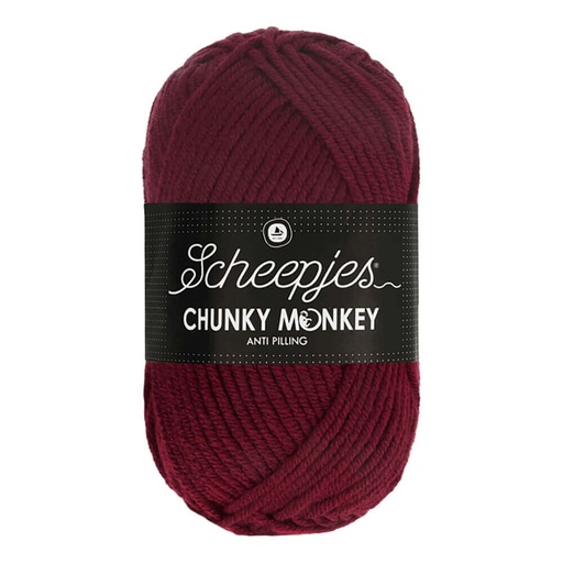 [DBF-1716-1035] Scheepjes Chunky Monkey 100g - 1035 Maroon