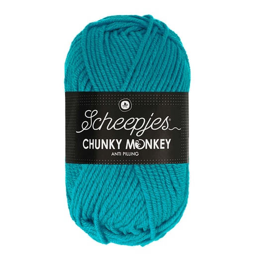 [DBF-1716-2012] Scheepjes Chunky Monkey 100g - 2012 Deep Turquoise