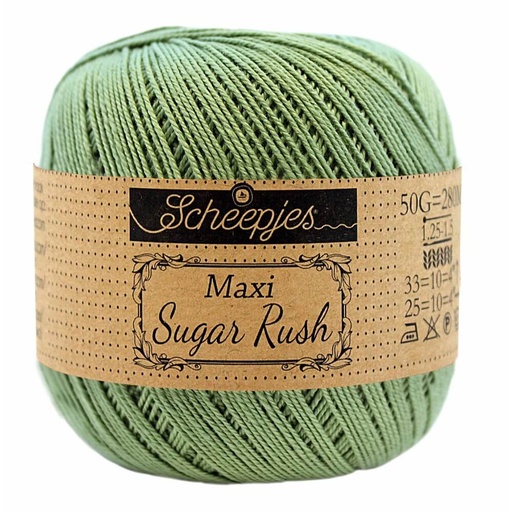[DBF-1694-212] Scheepjes Maxi Sugar Rush 50 Gr -212- Sage Green