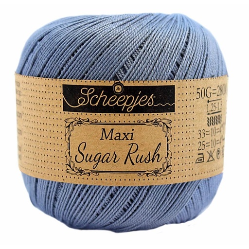 [DBF-1694-247] Scheepjes Maxi Sugar Rush 50 Gr -247- Blue Bird