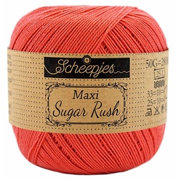[DBF-1694-252] Scheepjes Maxi Sugar Rush 50 Gr -252- Watermelon