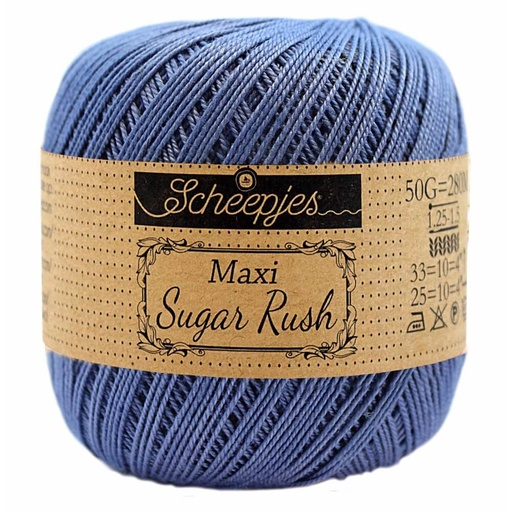 [DBF-1694-261] Scheepjes Maxi Sugar Rush 50 Gr -261- Capri Blue