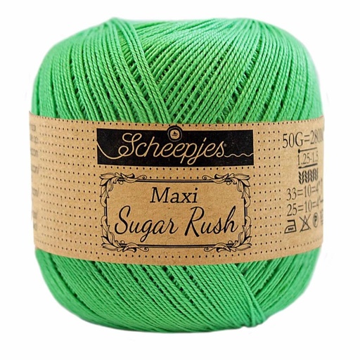[DBF-1694-389] Scheepjes Maxi Sugar Rush 50 Gr -389- Apple Green