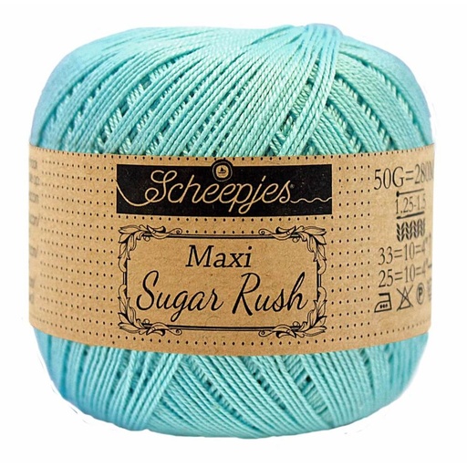 [DBF-1694-397] Scheepjes Maxi Sugar Rush 50 Gr -397- Cyan