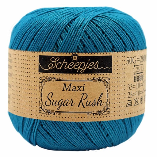 [DBF-1694-400] Scheepjes Maxi Sugar Rush 50 Gr -400- Petron Blue