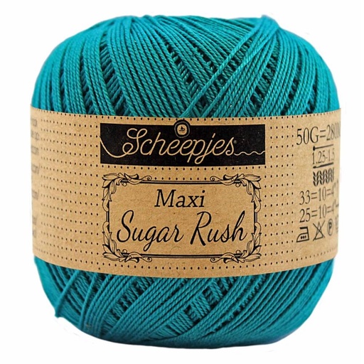 [DBF-1694-401] Scheepjes Maxi Sugar Rush 50 Gr -401- Dark Teal