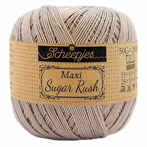 [DBF-1694-406] Scheepjes Maxi Sugar Rush 50 Gr -406- Soft Beige