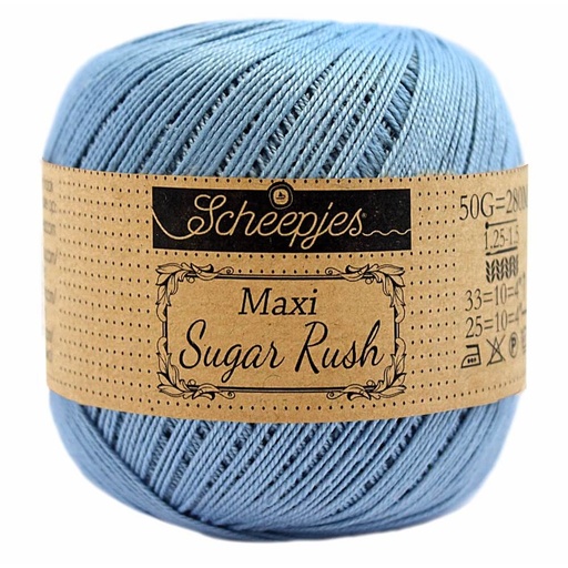 [DBF-1694-510] Scheepjes Maxi Sugar Rush 50 Gr -510- Sky Blue