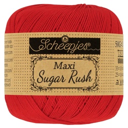 [DBF-1694-722] Scheepjes Maxi Sugar Rush 50 Gr -722- Red