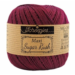 [DBF-1694-750] Scheepjes Maxi Sugar Rush 50 Gr -750- Bordeau