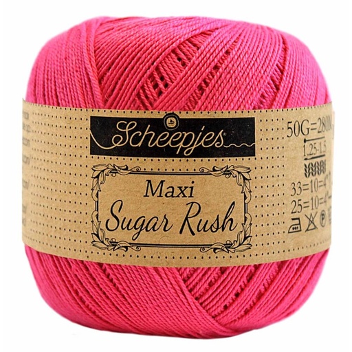 [DBF-1694-786] Scheepjes Maxi Sugar Rush 50 Gr -786- Fuchsia