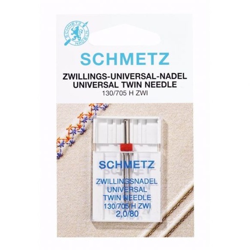 [024.TW20/80ZB-KRT] Schmetz Twin 2.0 Nr.80